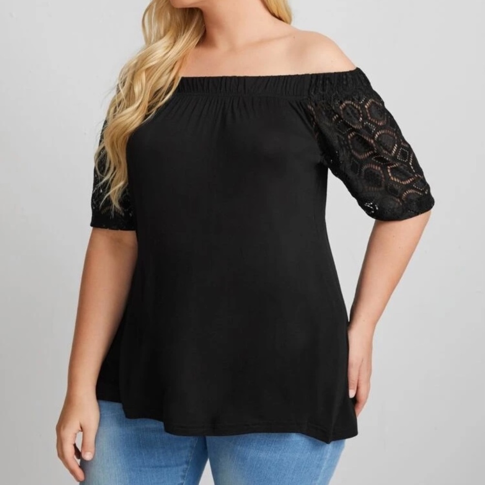 NWOT SHEIN Plus Off Shoulder
